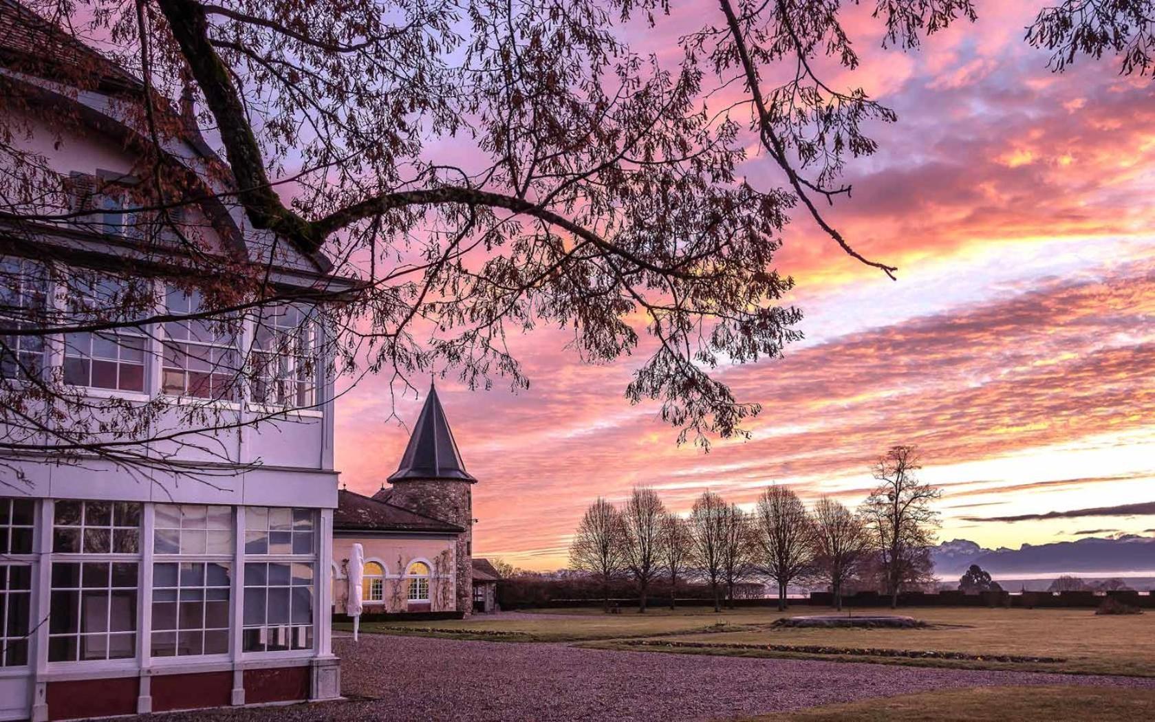 Chateau De Bossey Bogis-Bossey Bagian luar foto